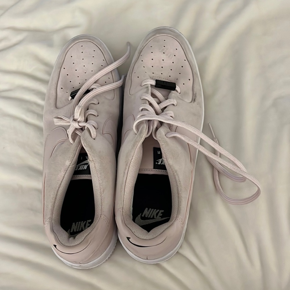 Nike Air Force 1s, pink, size 11 in womens